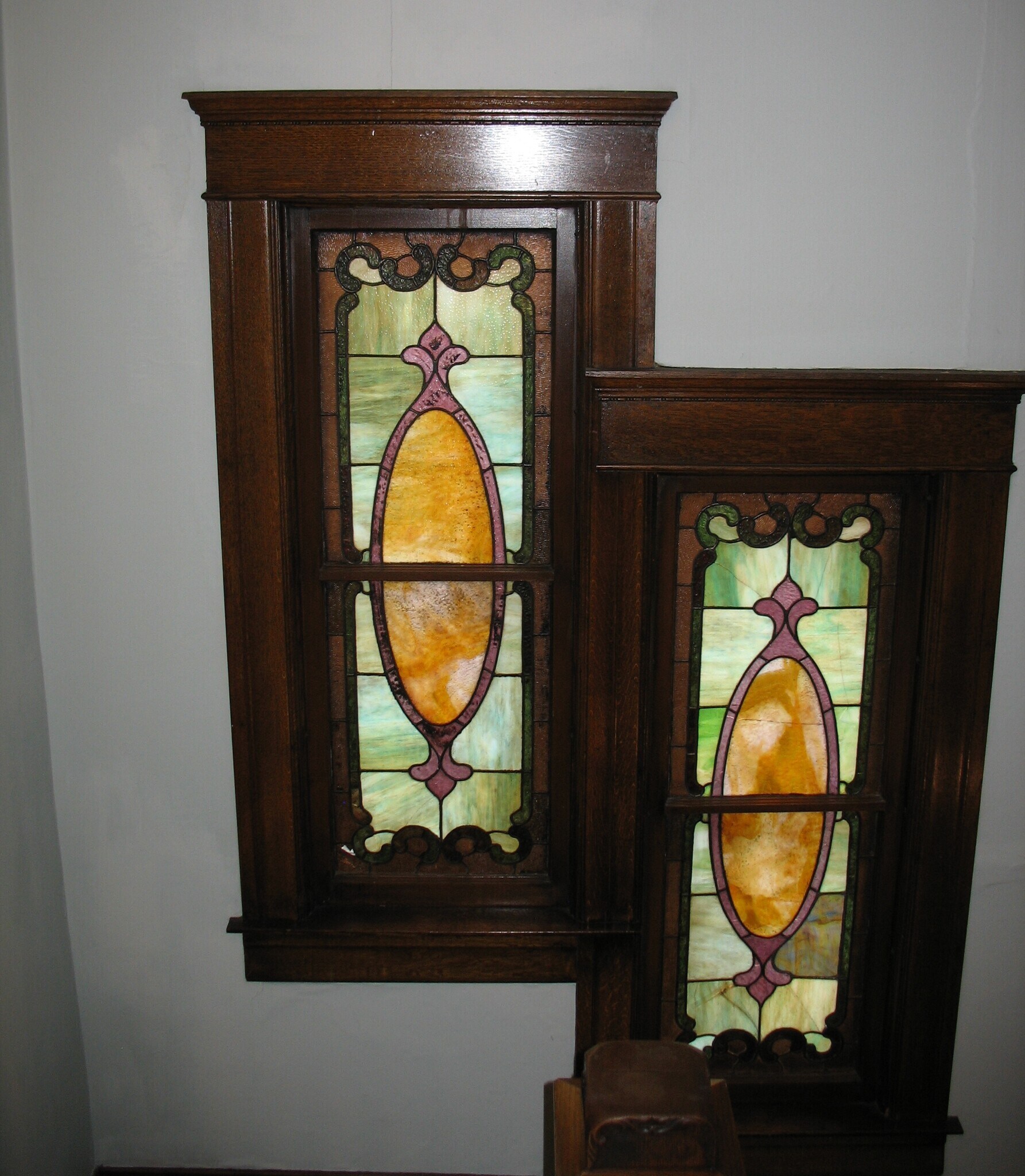 Stained glass windows - 618 S Farwell St