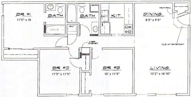 3BR/2BA - San Mateo de Santa Fe