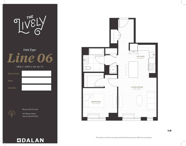 Floorplan - The Lively