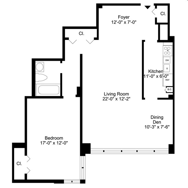 1BR/1BA - Briar Hill