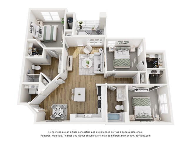 Floorplan - SW 38th Avenue Apartments