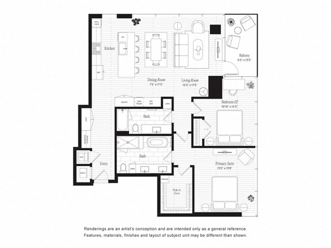 Floorplan - 700 River