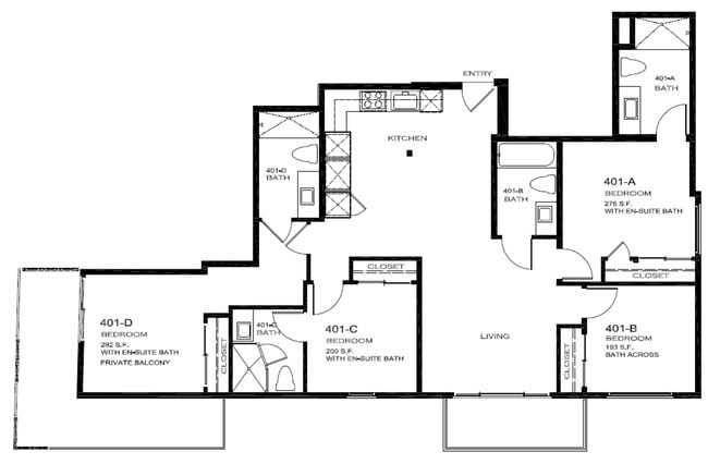 Floorplan - MV Coliving by CLG