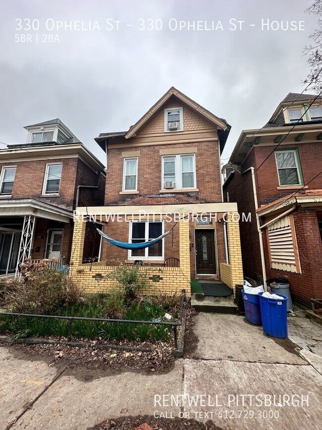 Large 5 Bedroom Home in Oakland 330 Ophelia St Pittsburgh PA 15213