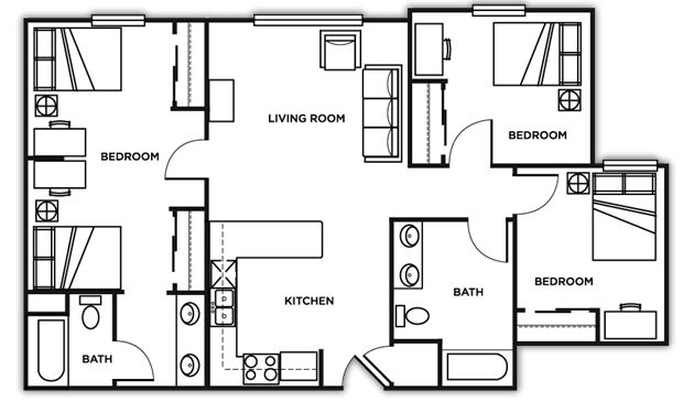 3BR/2BA - Purdue University Fort Wayne