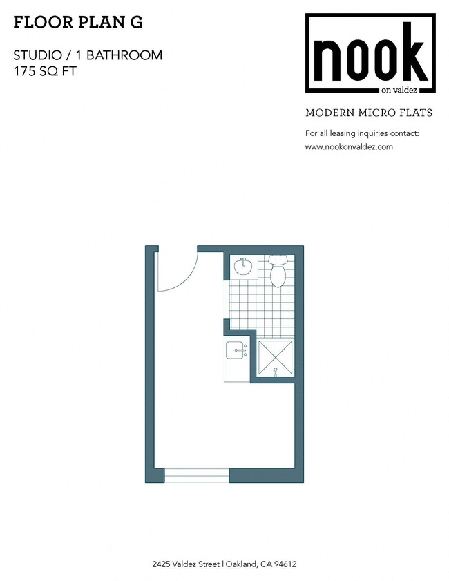 Floorplan - Nook on Valdez