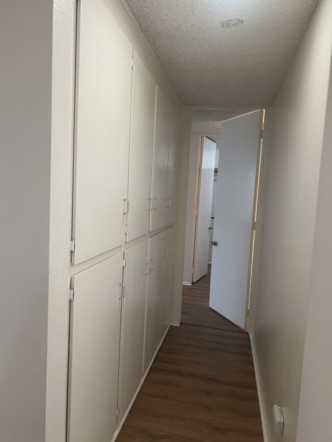 Hallway with closets - 6526 Ocean Crest Dr