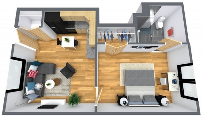 Floorplan - MacTavish Flats