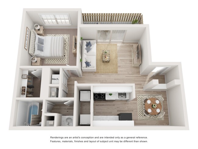 Floorplan - Dunwoody Glen