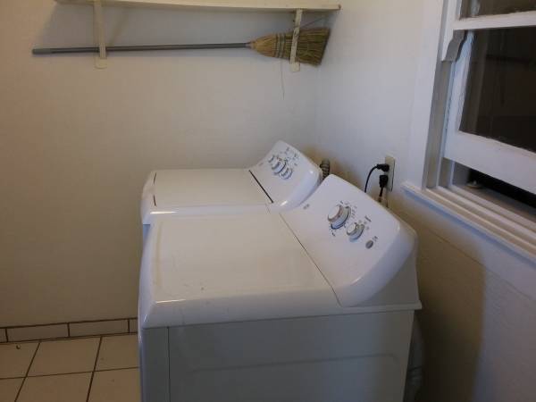 The washer and dryer - 2318 Brooks Ave