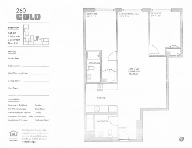 Floorplan - 260 Gold