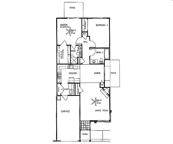 Floorplan - Maple Estates Apartments
