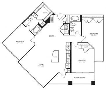 Landmark On Lovers - C1 - 2 Beds - 2 Baths - 1451 Sq. ft. - Landmark On Lovers