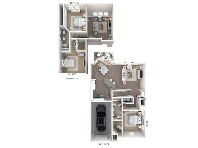 Floorplan - Avalon Townhomes Florham Park