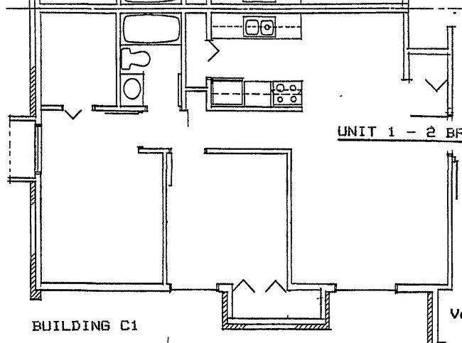 2BR Floor Plan - Prairie View Apartments