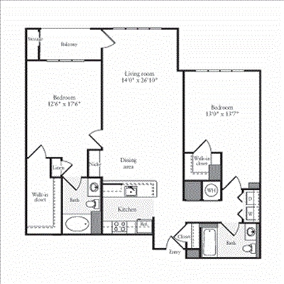 Floorplan - Watertown Square