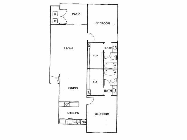 2BR/2BA - West Oaks Landing