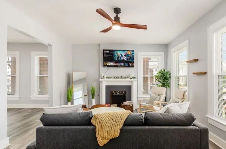 Living Room to Dining Room - 63 E Moler St