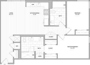 Floorplan - Domain Weho