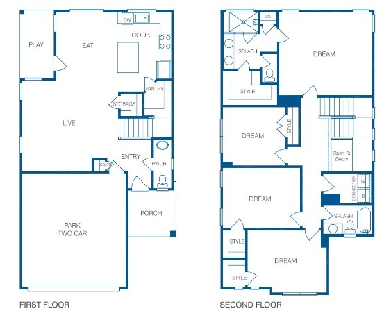 Floorplan - Rivers Edge Rental Homes
