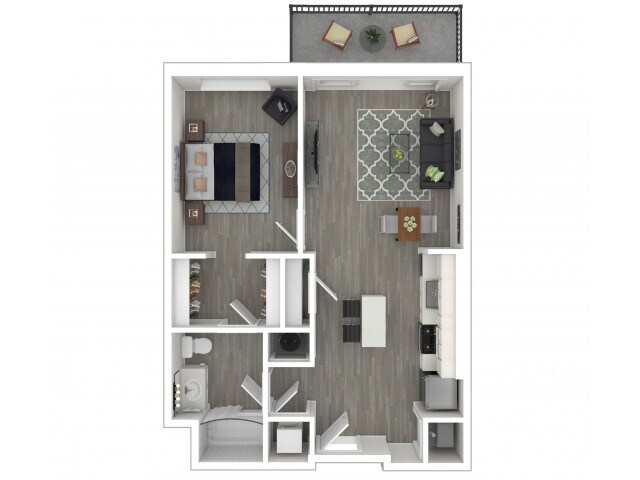 1 Bed / 1 Bath - 1647 N. Milwaukee