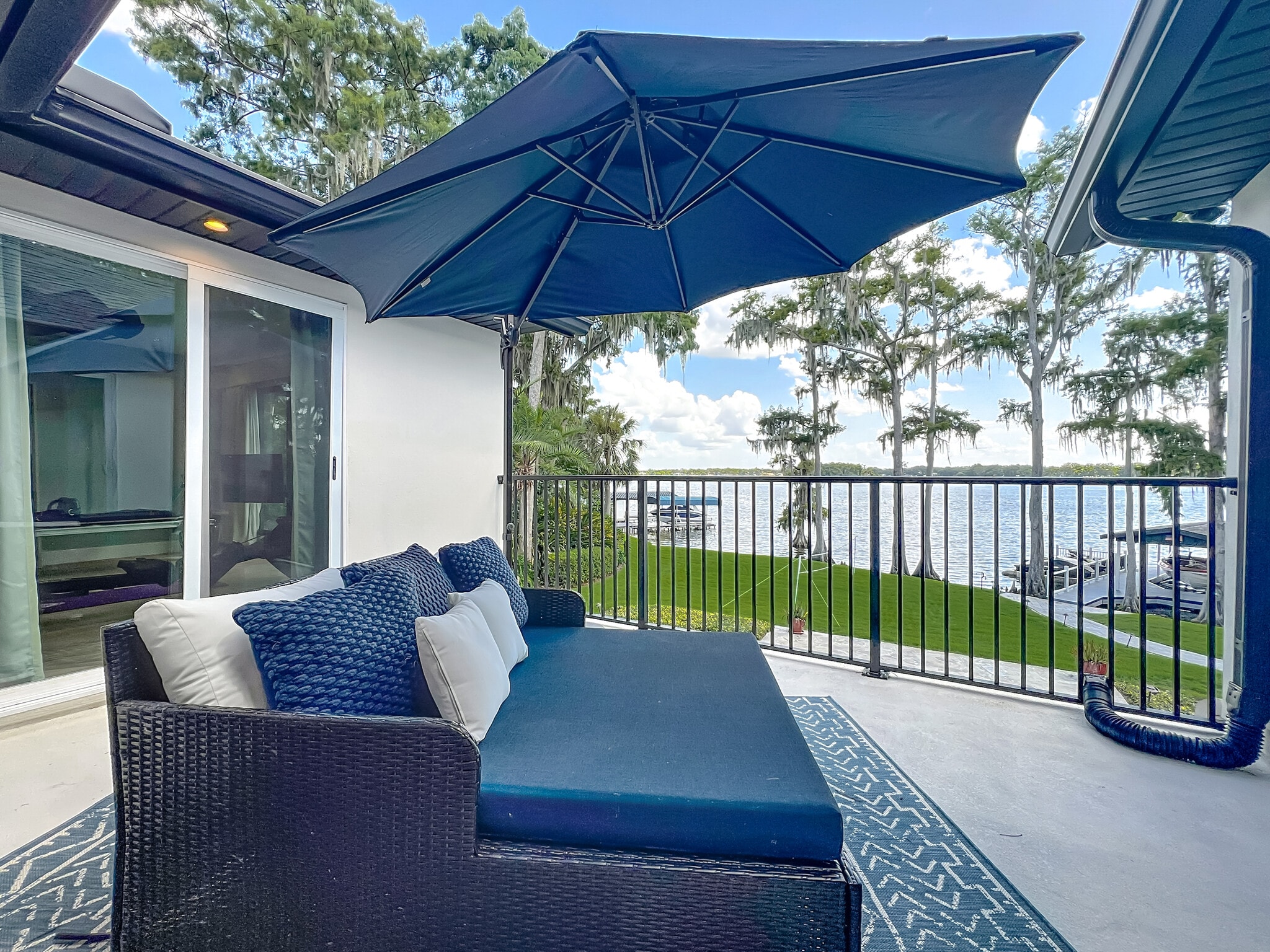 Master BR 1 & 2 shared balcony (upstairs) - 281 Shell Pt E
