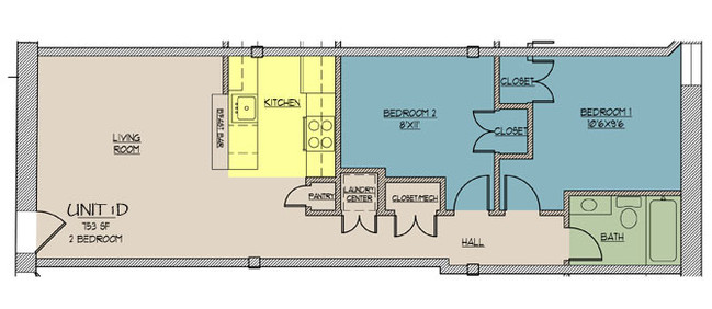 Floorplan - Seventy Five Place