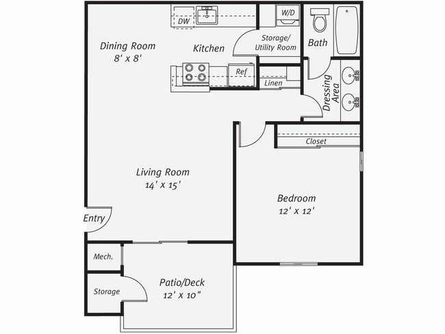 Floorplan - eaves Fremont