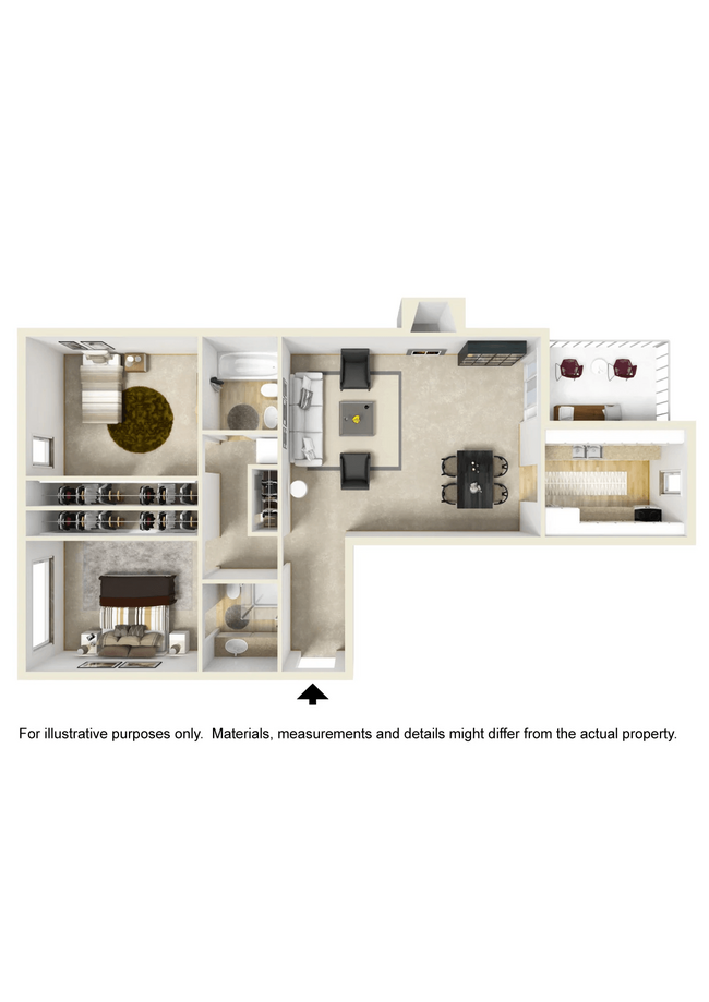 Floorplan - Infinity on the Landing