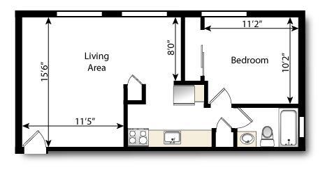 Floorplan - Berkshire Apartments