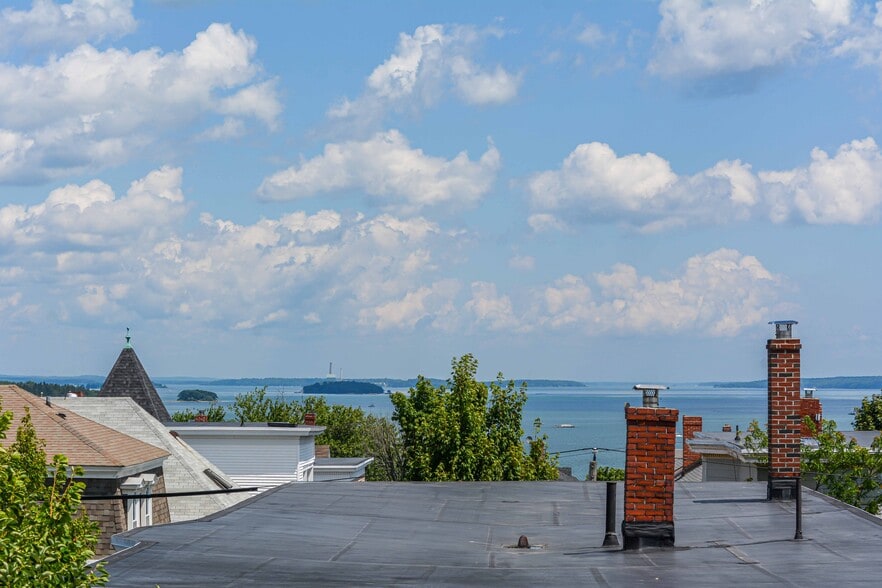 View of Casco Bay from Deck - 95 Beckett St