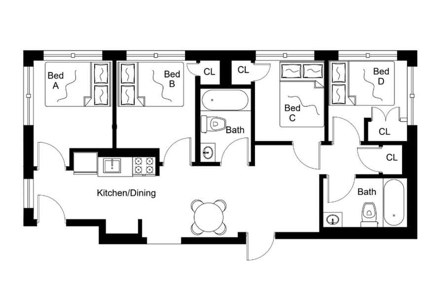 Building Photo - Room in Shared 4 bed/2 bath home