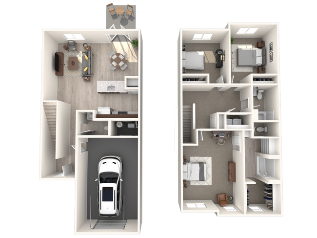 Floorplan - Alpine Townhomes