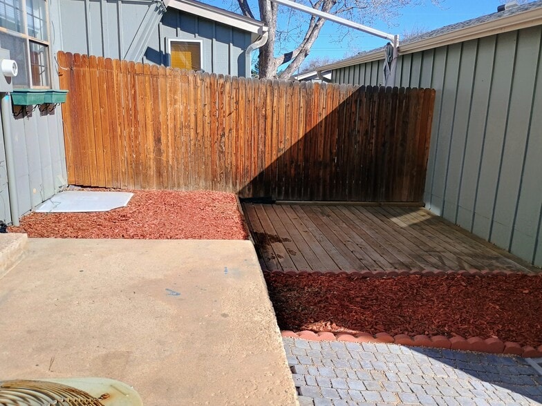 Backyard - 10360 E Jewell Ave