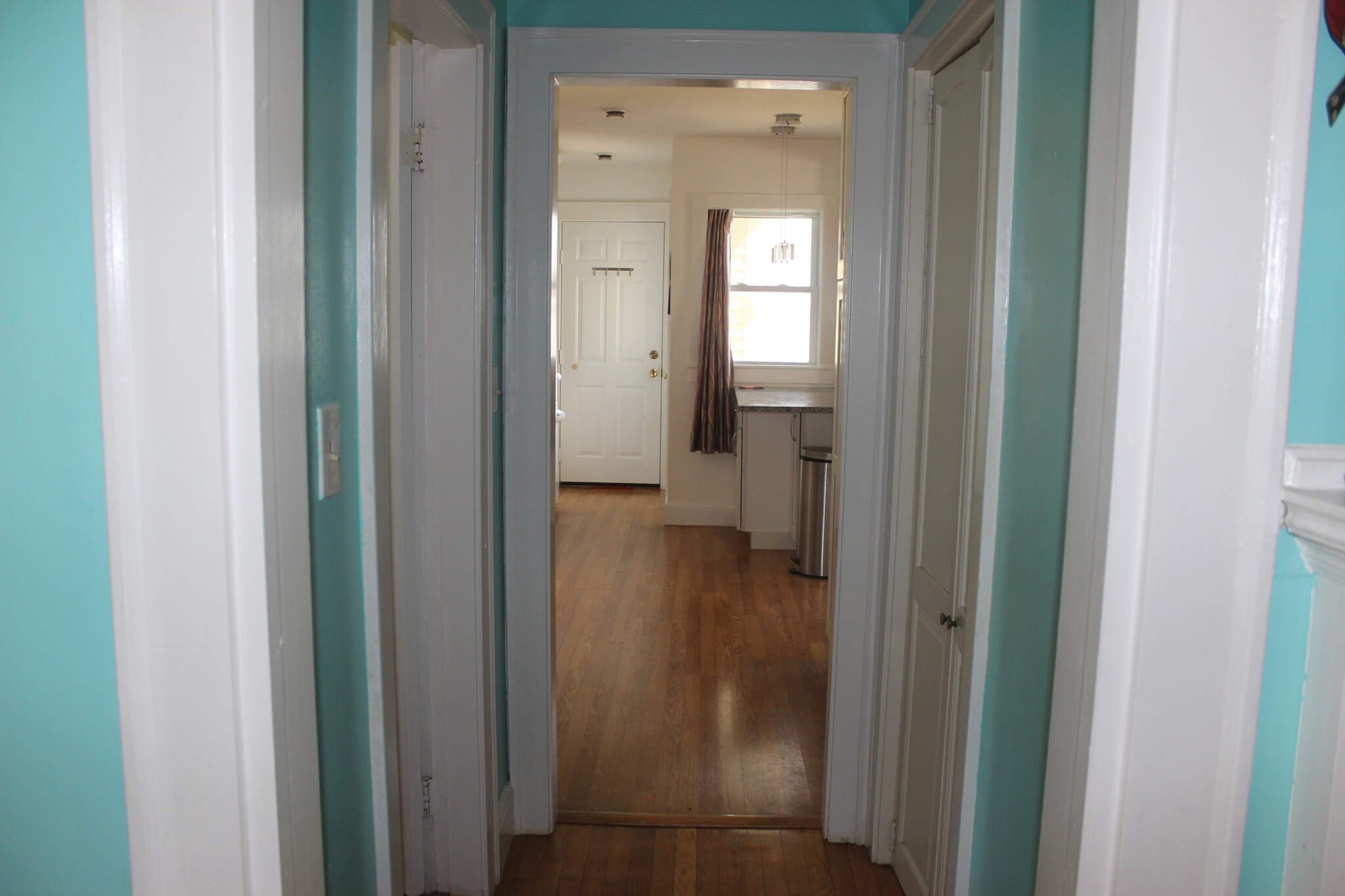 passage between kitchen and living - 8 Park Ave