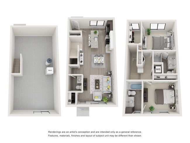 Floorplan - Maple Place Apartments