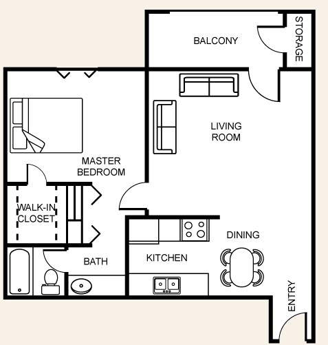 Plan B - Sandpiper Apartments