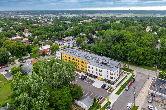 Aerial Photo - Stryker Senior Housing