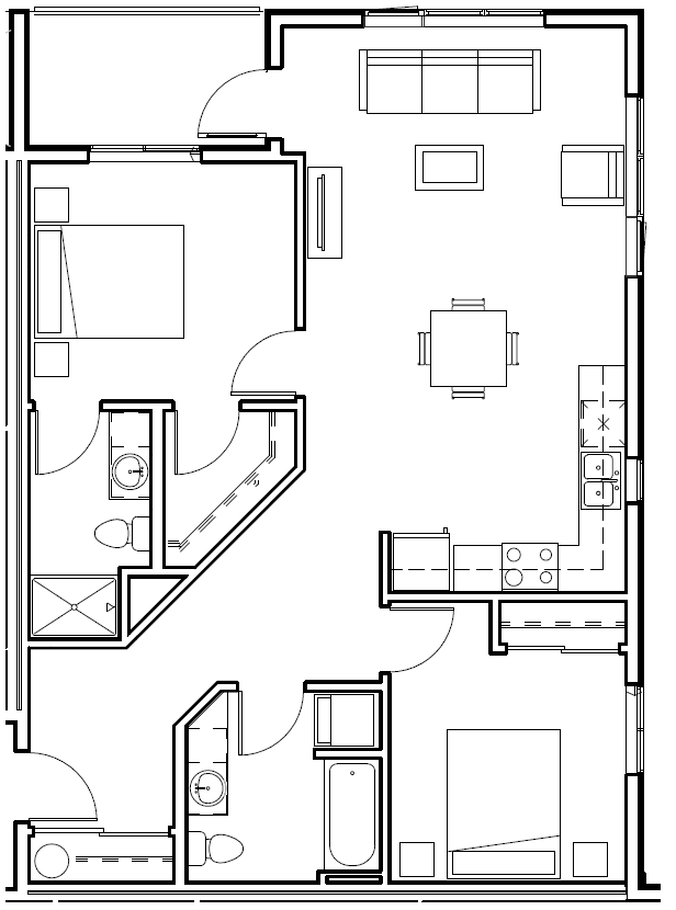 Floorplan - Sunset Terrace