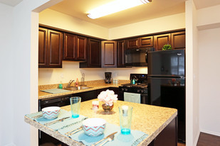 Newly Renovated Kitchens - Green Valley Apartments