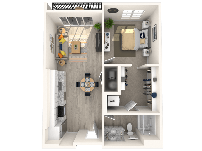 Floorplan - Melody on Main