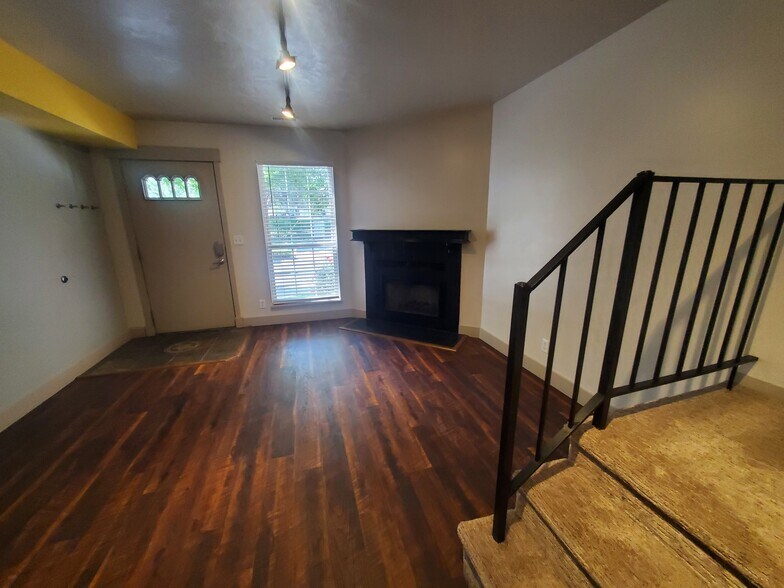 Living Room with Fireplace - 1432 W Telegraph Hill Dr