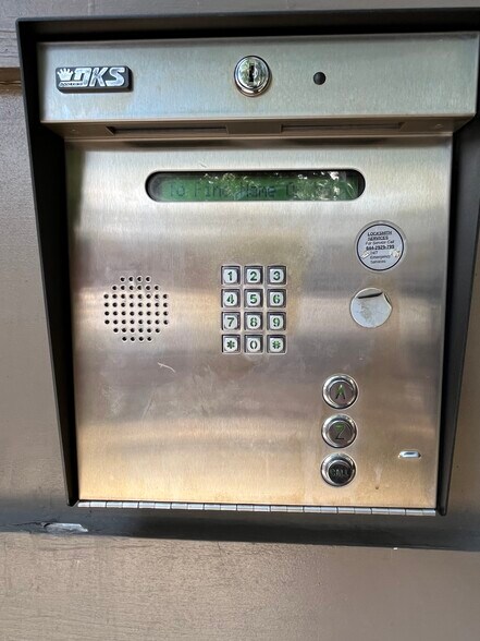The building has a secure call box, which can be linked to your phone for easy and safe access. - 2910 Georgia Ave NW