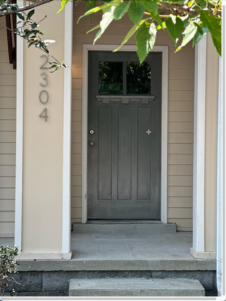 front door - 2304 Zermatt Ave