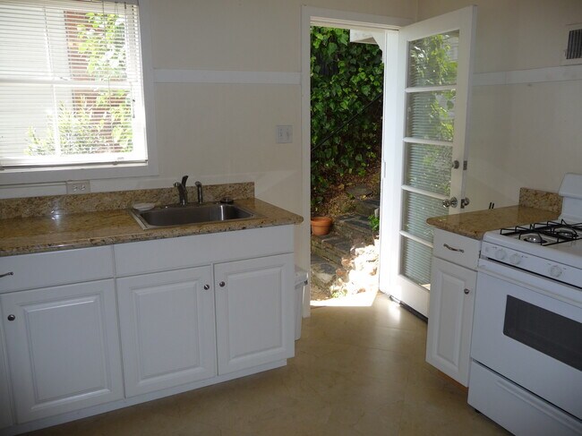 Kitchen, Door to Yard - 9 Alta Ave