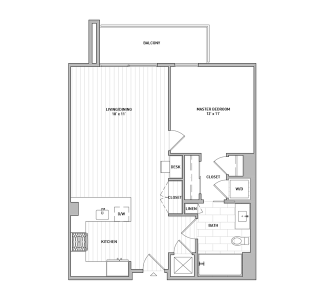 Floorplan - Domain WeHo