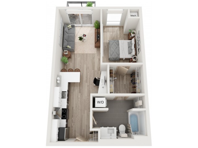 Floorplan - Gibson Apartments