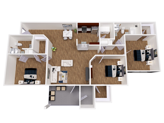 Floorplan - Walden Glen Apartments