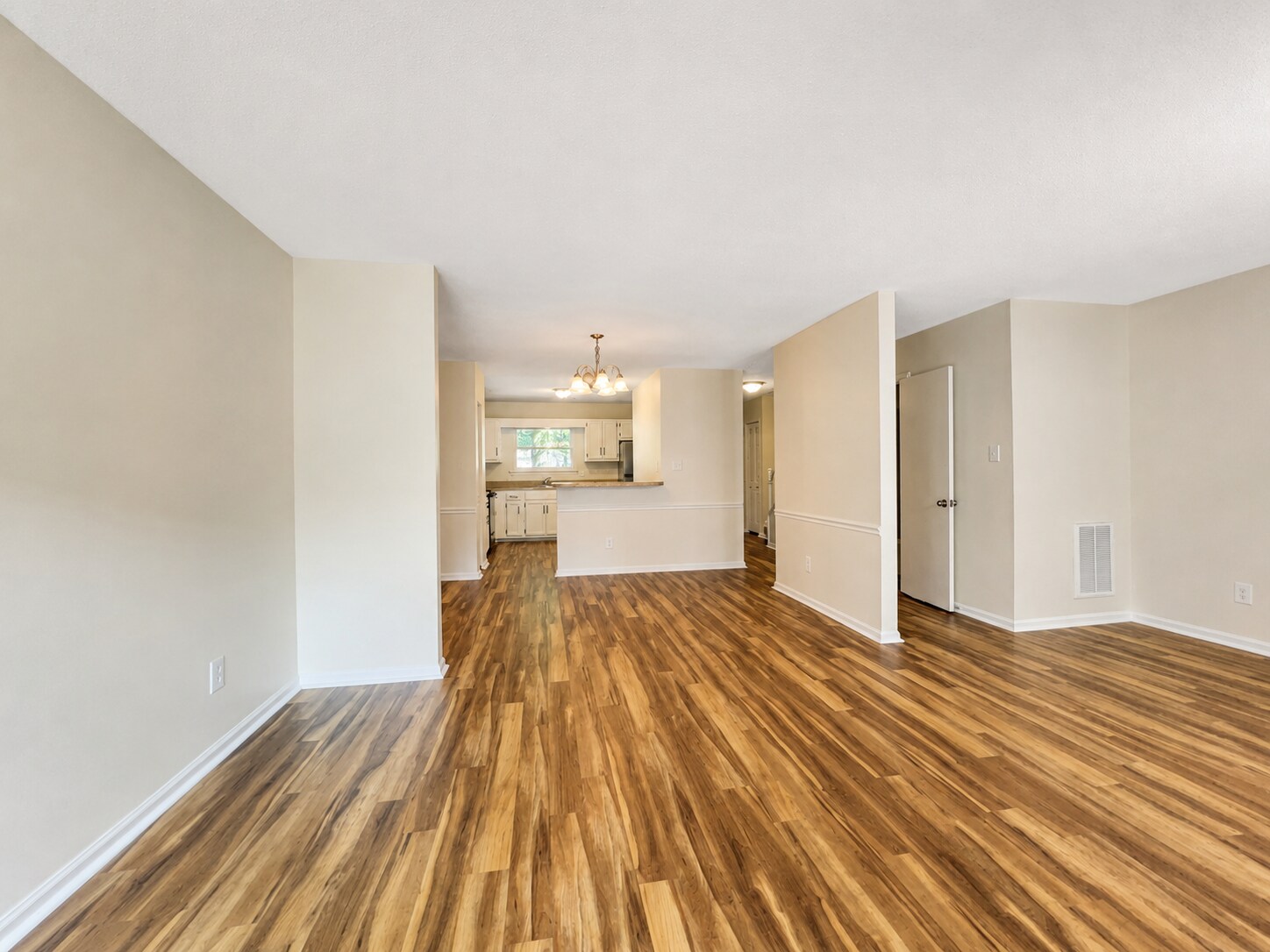 First floor view from patio doors. - 5484 Pine Top Cir