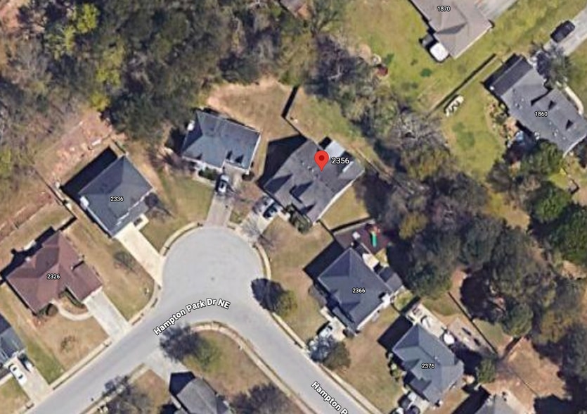 Cul-de-sac - 2356 Hampton Park Dr